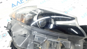 Фара передняя правая Mazda CX-9 16-23 LED без Adaptive, надлом крепления, песок, царапины, сколы