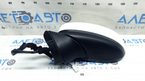 Зеркало боковое левое в сборе Mazda CX-9 16-17 5 пинов, поворотник, белое