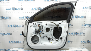 Дверь в сборе передняя правая Audi A3 8V 15-20 4d keyless, белый LS9R, царапины на накладке