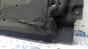 Защита днища правая Mazda CX-9 16-23 надрывы, примята, затерта