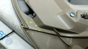 Накладка задней стойки верхняя левая Lexus RX300 RX330 RX350 RX400h 04-09 серая, царапины, под химчистку