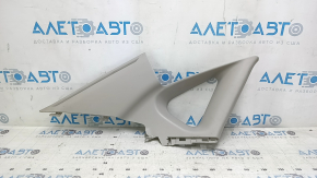 Накладка задней стойки левая Nissan Sentra 13-19 серая, царапины