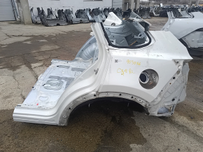 Четверть крыло задняя левая Mazda CX-9 16-23 белая, на кузове
