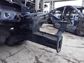 Четверть передняя левая Porsche Macan 16-26 на кузове, синяя