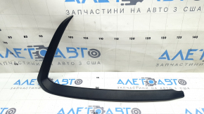 Молдинг переднего бампера правый Mazda CX-9 16-23 структура, песок