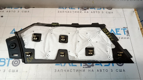 Накладка центральной консоли боковая правая Chevrolet Volt 16-19 задняя, черная, царапины