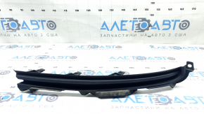 Решетка бампера левая Mazda CX-9 16-23 без птф, структура, песок, трещина в креплении