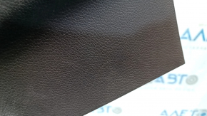 Накладка центральной консоли боковая передняя левая Hyundai Santa FE Sport 13-18 темно-коричневая, царапины
