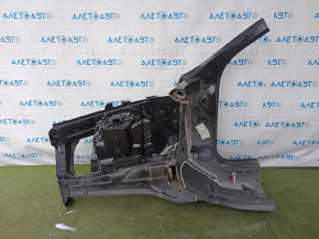 Четверть передняя правая Mercedes W167 GLE 350 450 20-26 отпилена, черная