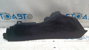 Ornamente consolă centrală dreapta Subaru Legacy 15-19, negre, zgârieturi