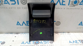 Накладка центральной консоли задняя Subaru Legacy 15-19 черная, царапины
