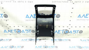 Накладка центральной консоли задняя Mazda CX-9 16-23 черная, царапины
