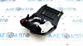 Накладка шифтера Mazda CX-9 16-23 черная, под чистку, царапины, затерта, сломано крепление