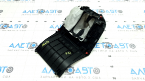 Накладка шифтера Mazda CX-9 16-23 черная, под чистку, царапины, затерта, сломано крепление