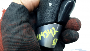 Ручка КПП Mazda CX-9 16-23 кожа черная, царапины, потерта