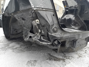 Задняя панель Audi Q5 8R 09-17 3 части, на кузове, графит, замята