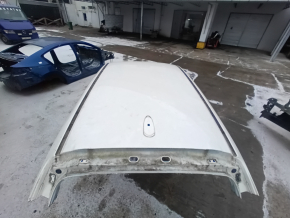 Крыша металл Mazda CX-9 16-23 без люка, на кузове, вмятина, тычки