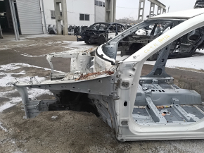 Panou lateral stânga față Mazda CX-9 16-23 alb, pe caroserie