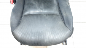 Водительское сидение Mazda CX-9 16-17 без airbag, механическое, велюр черный, без подголовника, под чистку