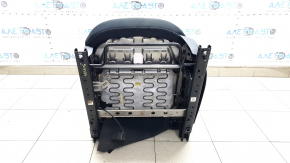 Водительское сидение Mazda CX-9 16-17 без airbag, механическое, велюр черный, без подголовника, под чистку