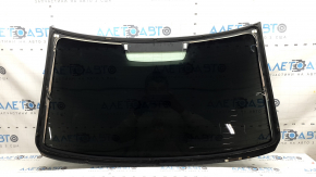 Стекло заднее Audi A4 B9 17-19 подогрев, не заводская тонировка, царапины, отломан контакт