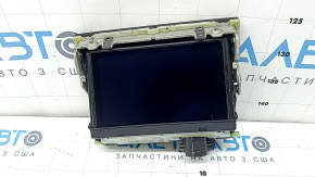 Монитор, дисплей, навигация Audi A3 8V 15-20 MMI Bang and Olufsen, с черной накладкой, микроцарапины