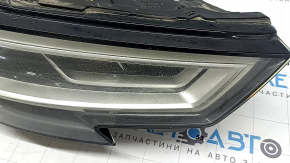 Фара передняя правая в сборе Audi A3 8V 17-20 LED с нижним креплением, под полировку