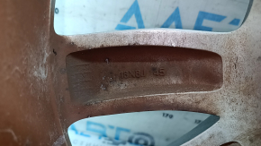 Диск колесный R18x8J ET45 Mazda CX-9 16-19 легкая бордюрка