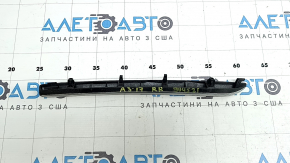 Накладка обшивки двери карточки задней правой Audi A3 8V 15-20 алюминий, царапины