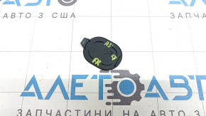 Заглушка центральной консоли правая Audi A3 8V 15-20 черная