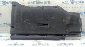 Защита днища левая Audi A4 B9 17-25 надрыв, потерта, примята