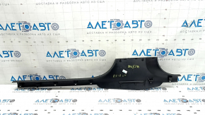 Накладка порога внутренняя левая Audi A3 8V 15-20 4d, 5d, черная, царапины