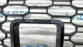 Grilă radiator pentru Audi A3 8V 17-20, finisaj negru lucios, tip radar, S-line, strat protector decojit