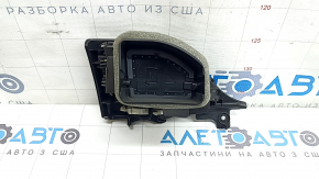 Дефлектор воздуховода передней панели правый Jeep Cherokee KL 19-22 черный глянец, серый с хромом, потрескана ручка, надломано крепление