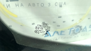 Лобовое стекло Audi A4 B9 17-25 под камеру и датчик дождя, песок