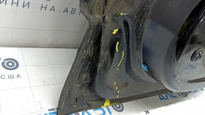 Дверь голая задняя правая Jeep Cherokee KL 14-23 черный PXJ, крашена 0,3, вмятины