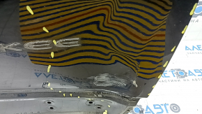 Дверь голая передняя правая Jeep Cherokee KL 14-23 черный PXJ, крашена 0,3, вмятины