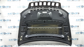 Капот голый Jeep Cherokee KL 19-23 алюминий, черный PXJ, крашен 0,3, тычки