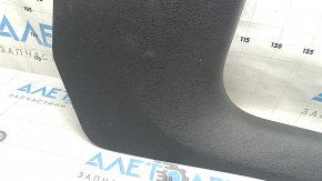 Ornamente prag interior Audi A4 B9 17-25 negru, față dreapta, zgârieturi