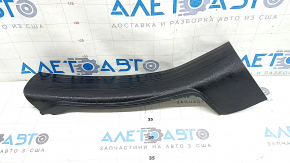 Ornamente prag spate stânga Jeep Cherokee KL 14-23, negre, zgârieturi