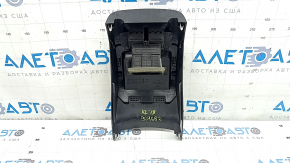 Накладка центральной консоли с дефлектором воздуховода Jeep Cherokee KL 19-21 черная, царапины, потерта, надломаны крепления