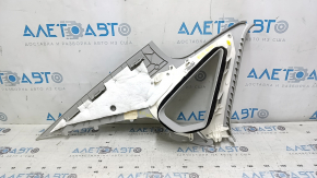 Накладка задней стойки правая VW Passat b8 16-19 USA серая, царапины