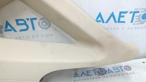 Ornament stâlp spate dreapta sus pentru VW Passat b7 12-15 SUA, bej, tip 2, necesită curățare, zgârieturi