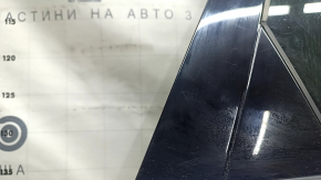Дверь в сборе задняя правая Audi A4 B9 17-19 черный LY9B, keyless, царапины на молдинге, тычки