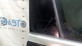 Дверь в сборе передняя правая Audi A4 B9 17-19 черный LY9B, keyless, царапины на молдинге, тычка