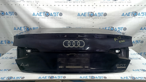 Крышка багажника Audi A4 B9 17-19 черный LY9B
