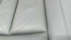 Pernă banchetă spate pentru Audi A4 B9 17-19, piele neagră, încălzită, lovită, curățabilă chimic, zgâriată