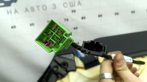 Pernă banchetă spate pentru Audi A4 B9 17-19, piele neagră, încălzită, lovită, curățabilă chimic, zgâriată