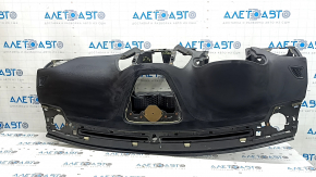 Торпедо передняя панель с AIRBAG Jeep Cherokee KL 19-19 черная