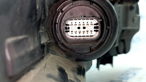Фара передняя левая в сборе Jeep Cherokee KL 19-23 LED, под полировку, паутинка